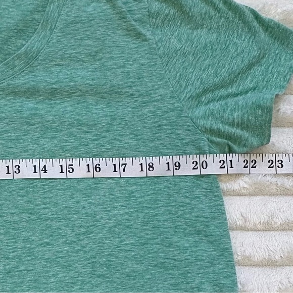 UMGEE Short Sleeve Relaxed Fit Shirt Green Cotton Blend Size Medium - Picture 7 of 8